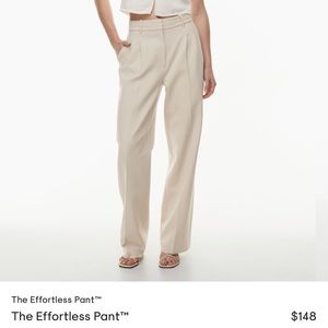 Effortless pant (birch) - Aritzia